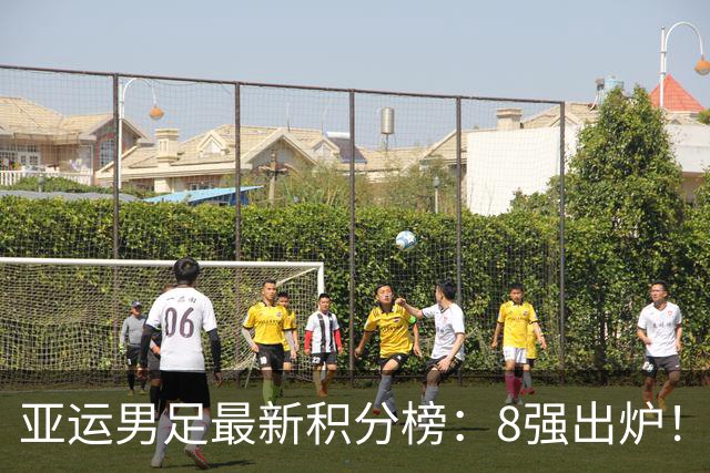 亚运男足最新积分榜：8强出炉！中国0-0阿联酋头名晋级，朝鲜4-1